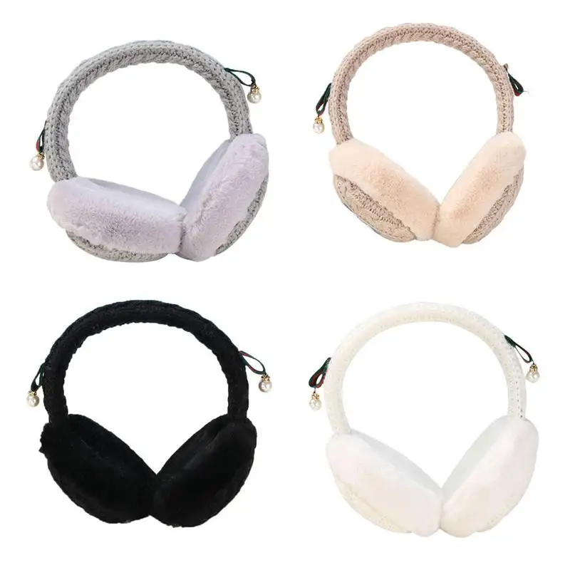 

Warm Earmuffs Autumn Winter Bluetooth Music Headphones Faux Fur Earmuffs Music Headset Ear Cover And Package