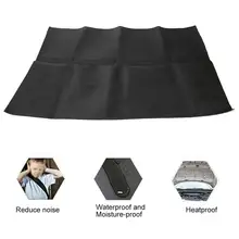 Автомобиль сотовый пены звукоизоляция мертвящей мусс acoustique 60*40 дюймов 8 мм Шум изоляции коврики непромокаемые автомобилей