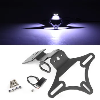 

CNC Motor LED Fender Eliminator License Plate Licence Holder Bracket For Yamaha YZF R6 2017 2018