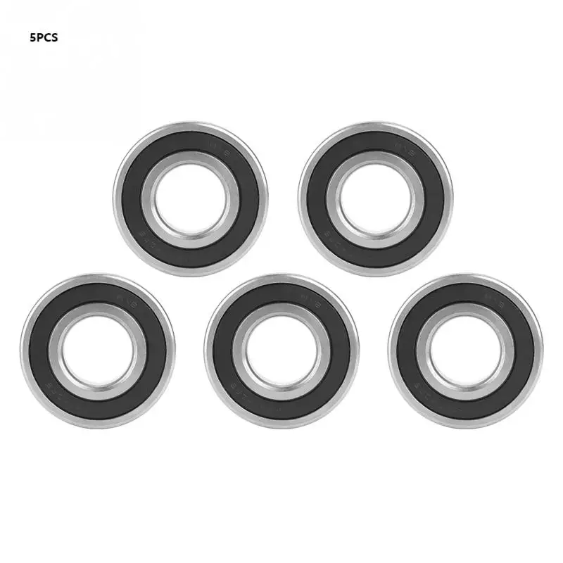 

5Pcs 35x80x21mm 6307-2RS High Speed Double-Sided Seal Deep Groove Raceway Ball Bearing