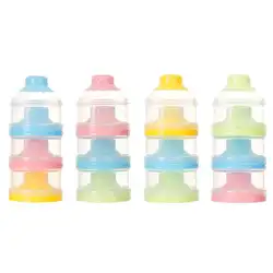 Переносная Воронка для малышей Питание Молоко Бутылка Для Воды Бутылка Контейнер 3 ячейки сетки практические коробка для хранения для