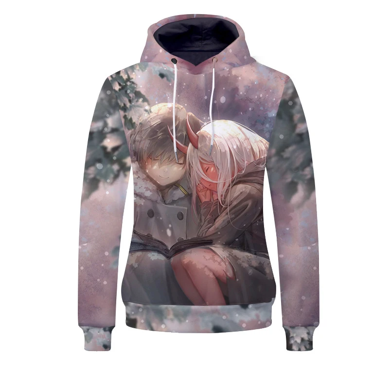 2019 Darling In The Franxx 3D Men Hoodies Sweatshirt Cute Battle Royal Hoodie Gaming Heroes Printed Hoodie for Kids Boys Fans