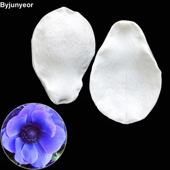 

Large Anemone & Pasqueflower Veiners Silicone Cake Decorating Molds Cake Gumpaste Molds Clay Sugarcraft Tools M2172