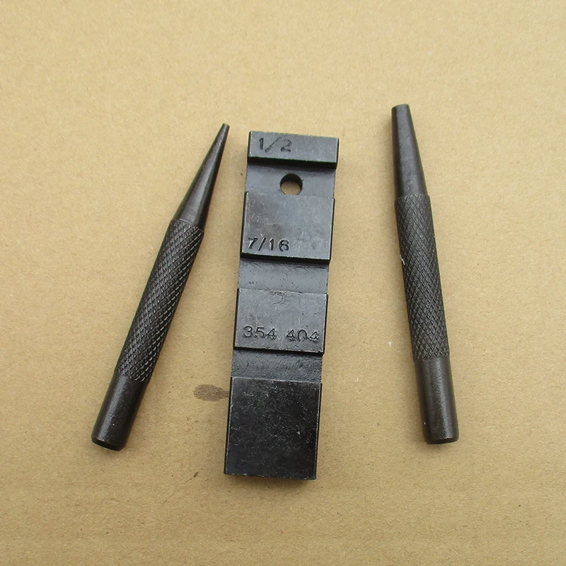 

1 Set 3pcs Pocket Chainsaw Bar Chain Link Revit Punch Breaker&Joiner Power Tools