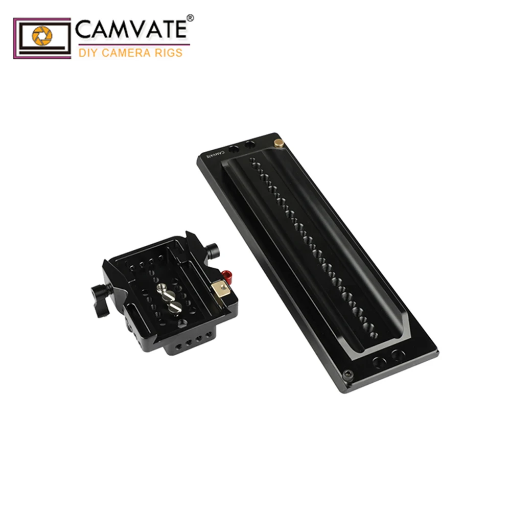 Мостовая пластина ласточкин хвост CAMVATE ARRI 12 дюймов и Базовая QR с двойным