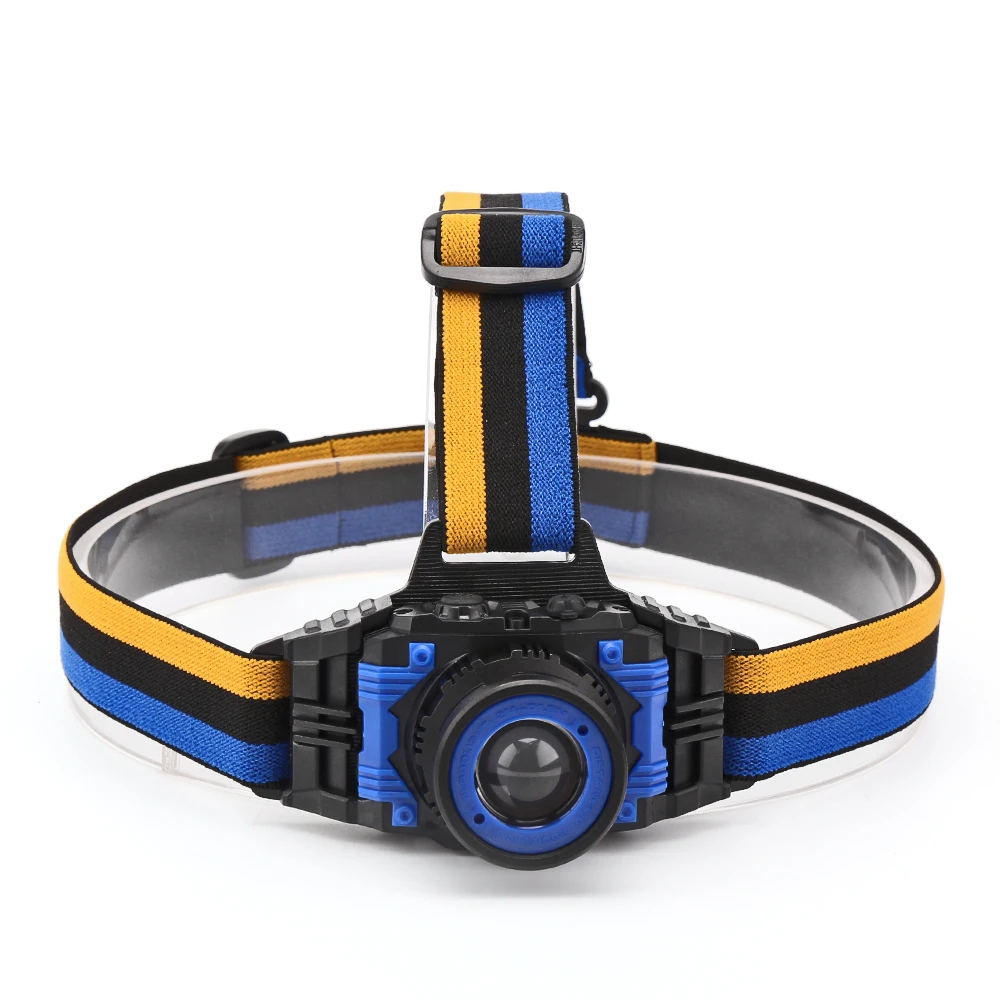 

Powerful Q5 LED Frontal Led Headlamp Headlight Flashlight Rechargeable Lamp Torch Head lamp Build-In Battery