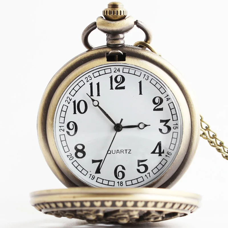 Карманные часы Аниме Cosolay Sward Art онлайн кварцевые карманные часы с цепочкой для женщин/мужчин подарок