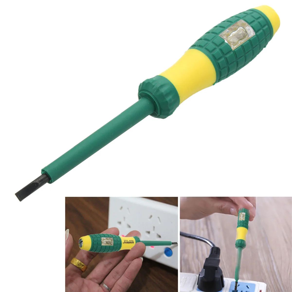 220V Electrical Tester Pen Screwdriver with Voltage Power Indicator