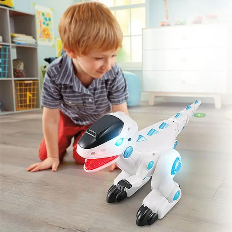 

Remote Control Smart Follow Fog Dinosaur Firedragon Robot Toy Singing And Dancing Storytelling