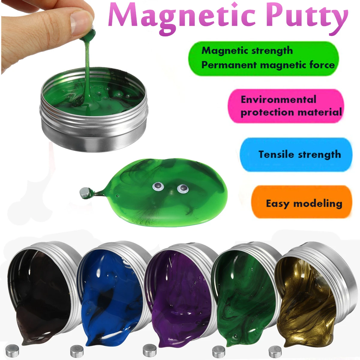 magnetic plasticine