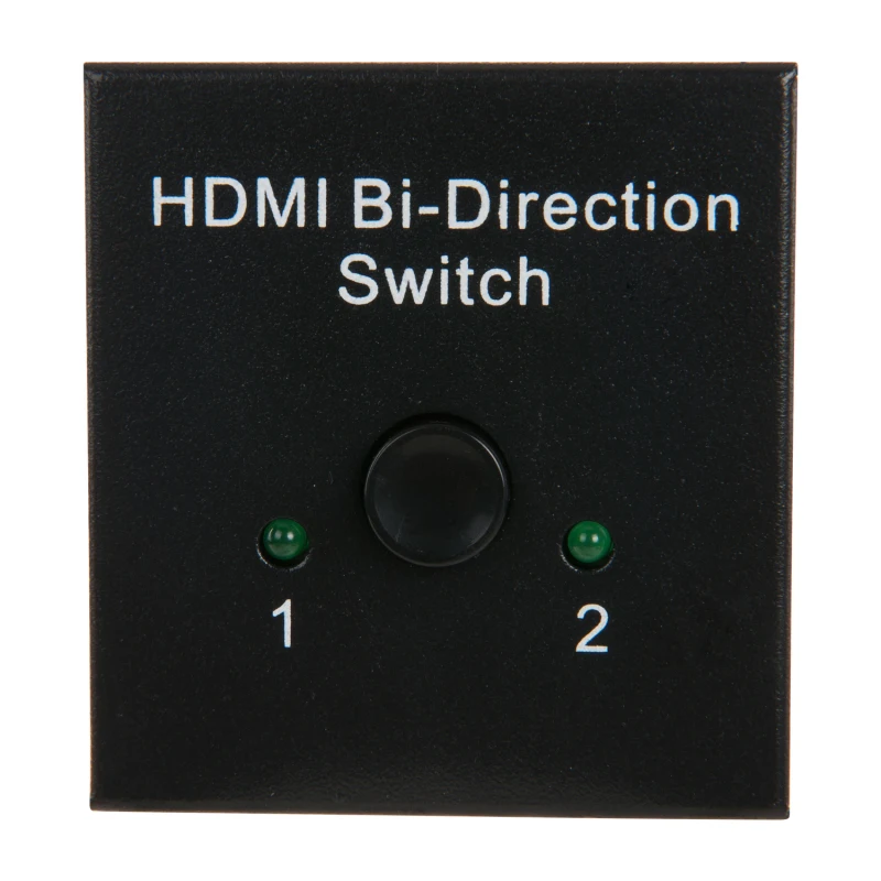 HDMI переключатель с пультом дистанционного управления двунаправленный 4K видео коммутатор 1x2/2x1 адаптер 2 в 1 конвертер адаптер-переходник vention для PS4 Pro/4/3 ТВ Box hdmi сплиттер 1x2