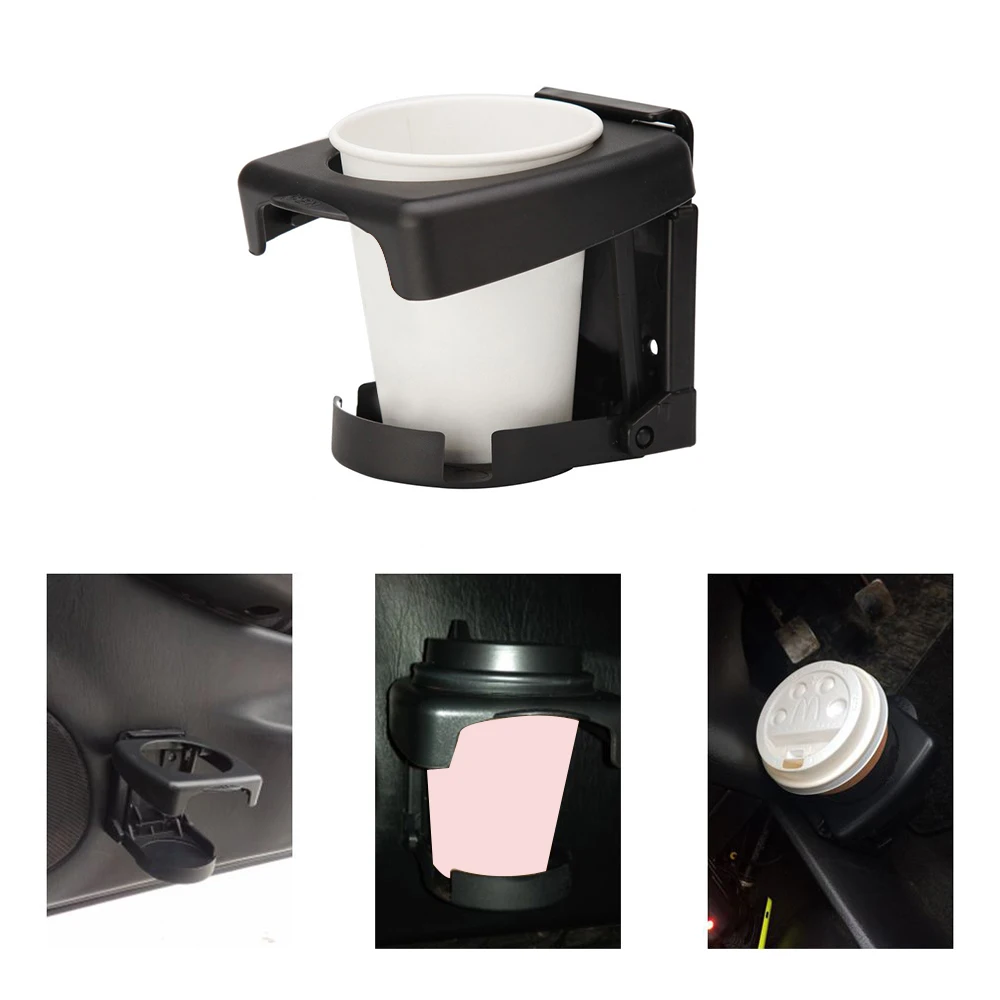 Универсальный складной Автомобильный держатель для чашки черный держатель для напитков многофункциональный держатель для напитков автомобильный прибор для стайлинга автомобиля