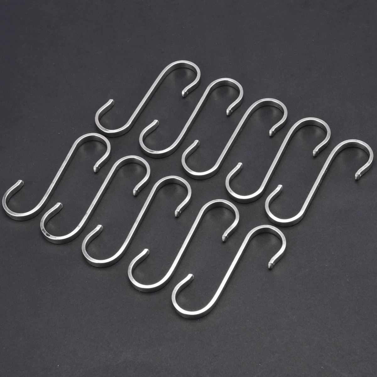 Stainless Steel S Shaped Hook Clothes Handbag Hanger Clasp Rack Kitchen Pot Pan Hanging Hooksin