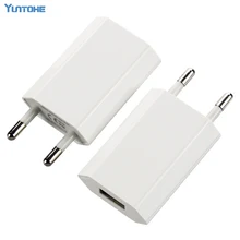 100 шт./лот настенное зарядное usb-устройство ЕС вилка 5 в 1A AC вилка микро-usb адаптер питания для Iphone X 8 7 5 6 Onplus Xiaomi samsung htc LG