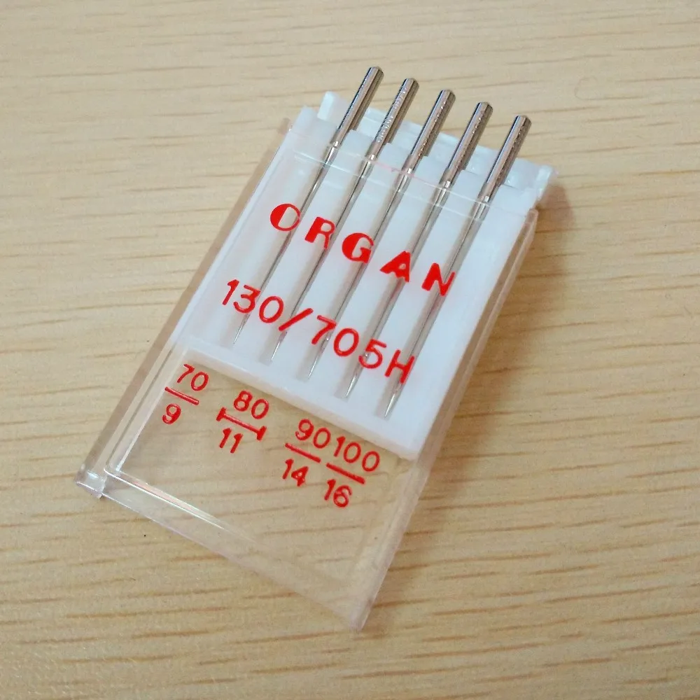 SIZE #70//10 100 ORGAN BALL POINT FLAT SHANK 15X1 HOME SEWING MACHINE NEEDLES