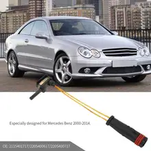 Передний задний комплект ABS Датчик скорости колеса Передний Задний износ тормозных колодок датчик 2115401717 для Mercedes Benz 2000- автомобильные аксессуары