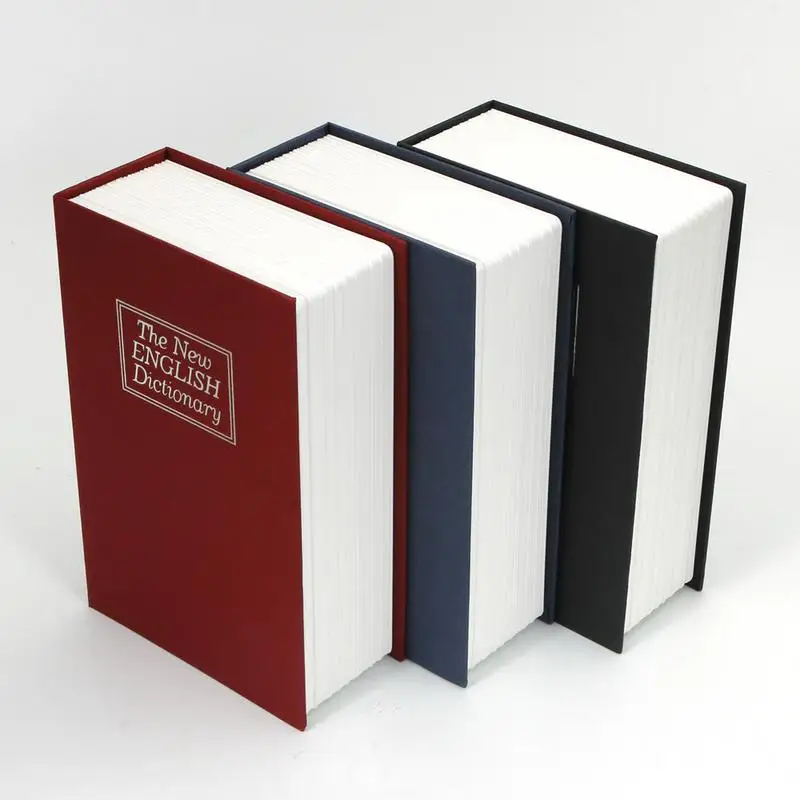 

English Dictionary Mini Safe Red Trumpet Cute Key Money Deposit Box Low-key Security Tool Room Decoration 2019 New