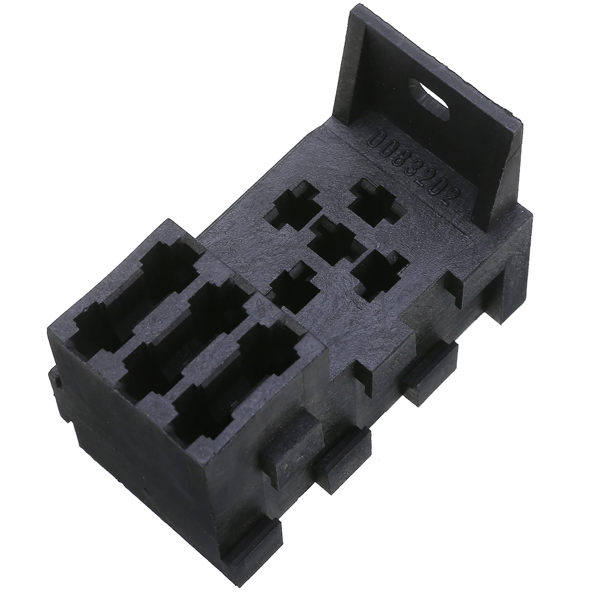 6pcs 80A 5 Pin Automotive Car Power Relay Socket with Terminals Assortment