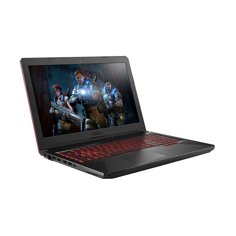 Ноутбук ASUS ROG FX504GD Intel i7 8750H/16Gb/1Tb/No ODD/15.6&quot FHD IPS/NV GeForce GTX 1050 4Gb GDDR5/Camera/Wi Fi/No OS/Metal (90NR00J3