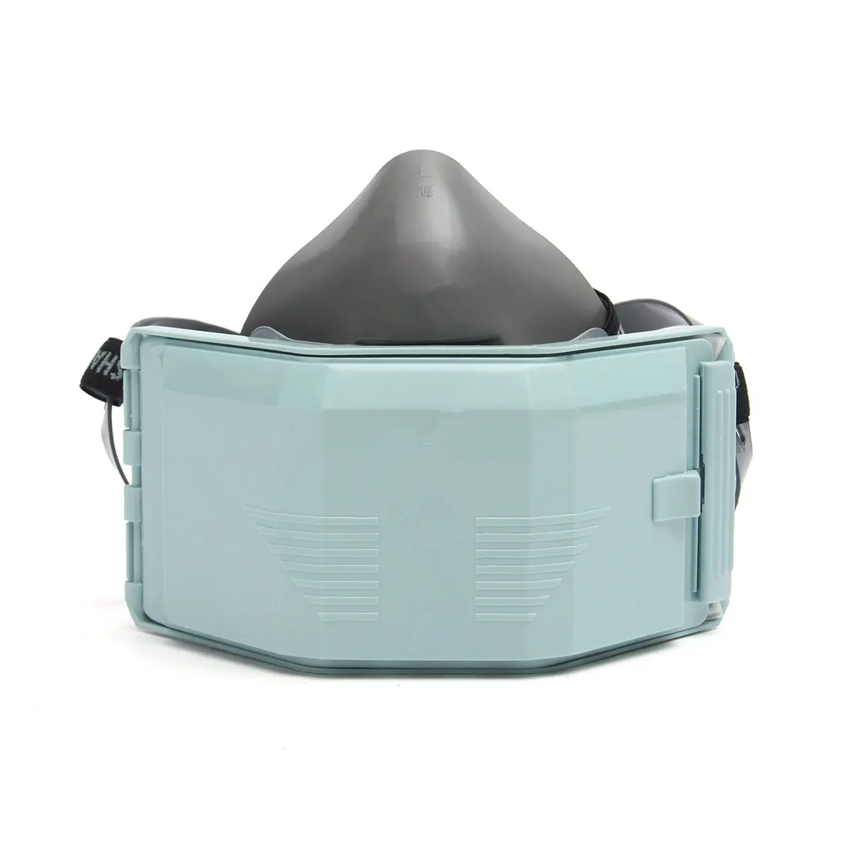 

KN90 Half Mask Protective Headset Mask Anti-particles Dust Proof Filtering Respirators for Welding Burnish Construction Work