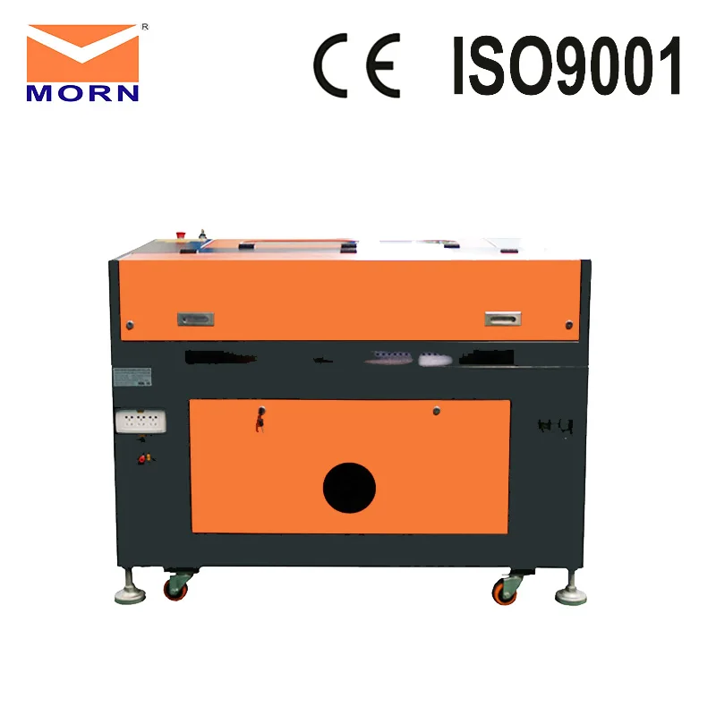 80W RECI laser tube CO2 laser engraving and cutting machine for non-metal material 9060 6090 co2 laser engraver cutter