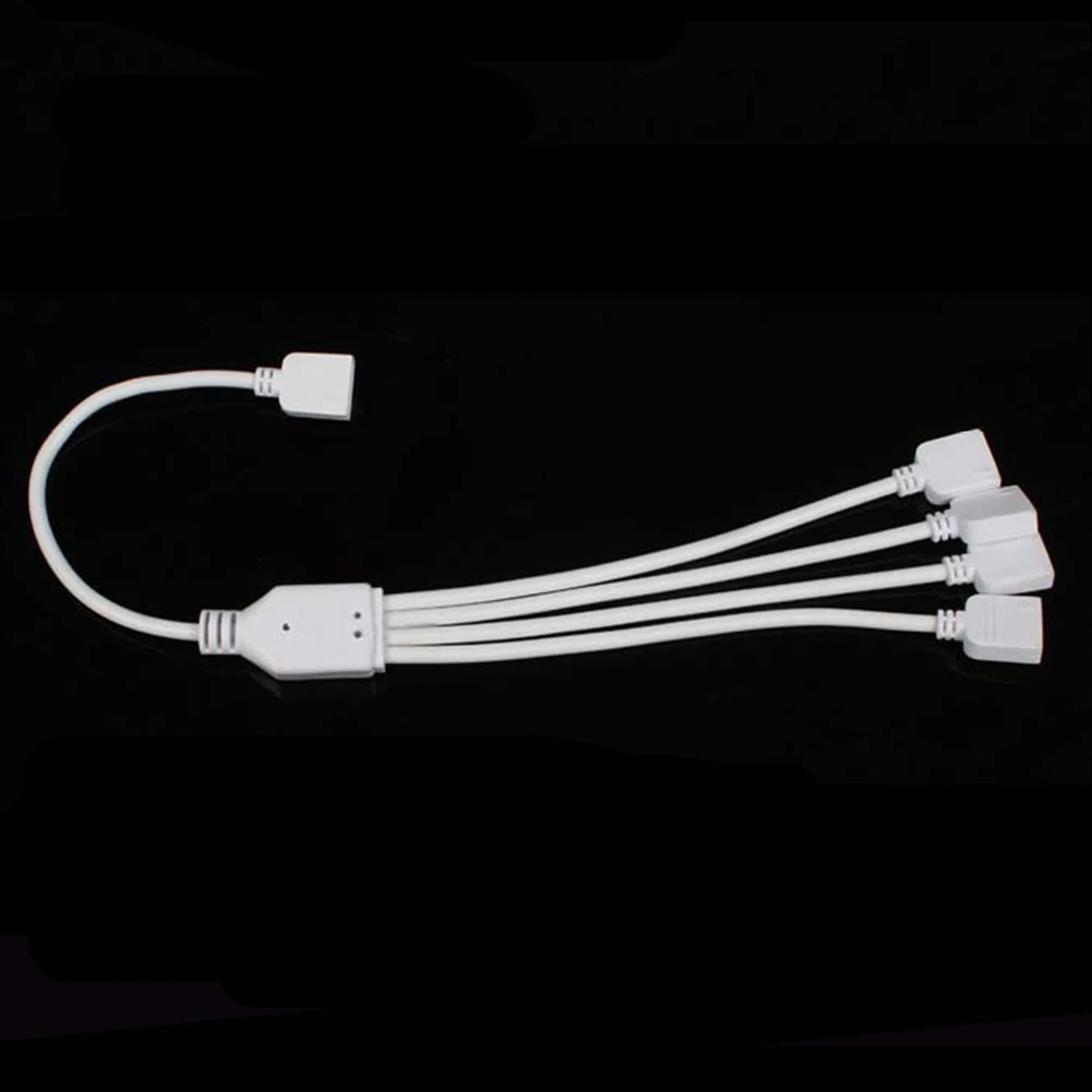

4 Pin Controller No Soldering Save Time To Use For LED Strip Splitter Extension Cable Color Changing Strip Female Connector