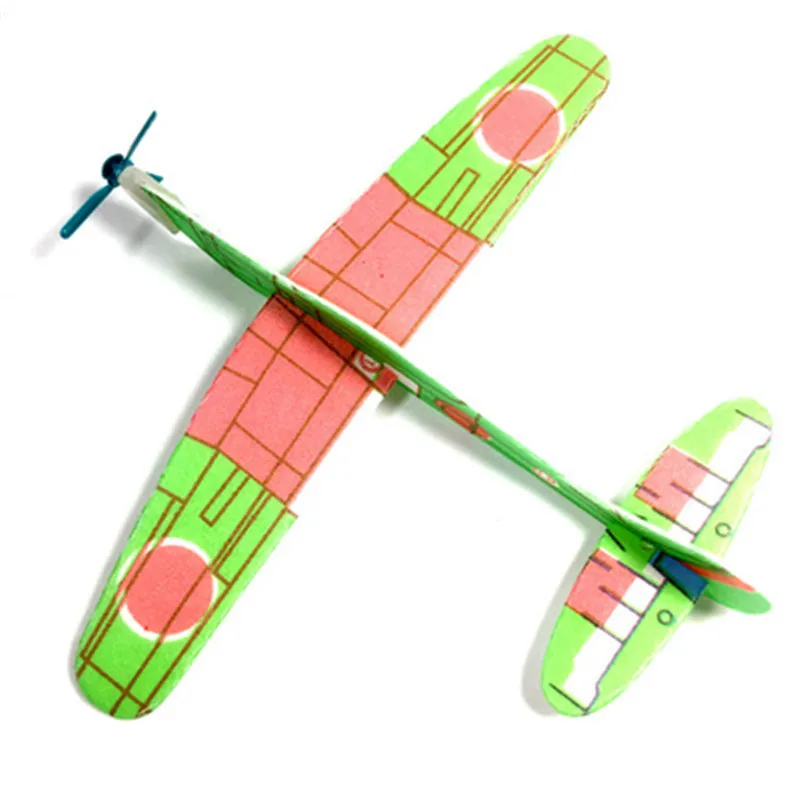 

12Pcs Paper Airplane Model Imitate Birds Aircraft Toys DIY Assembly Flapping Wing Flight For Children Flying Kite Christmas Gift