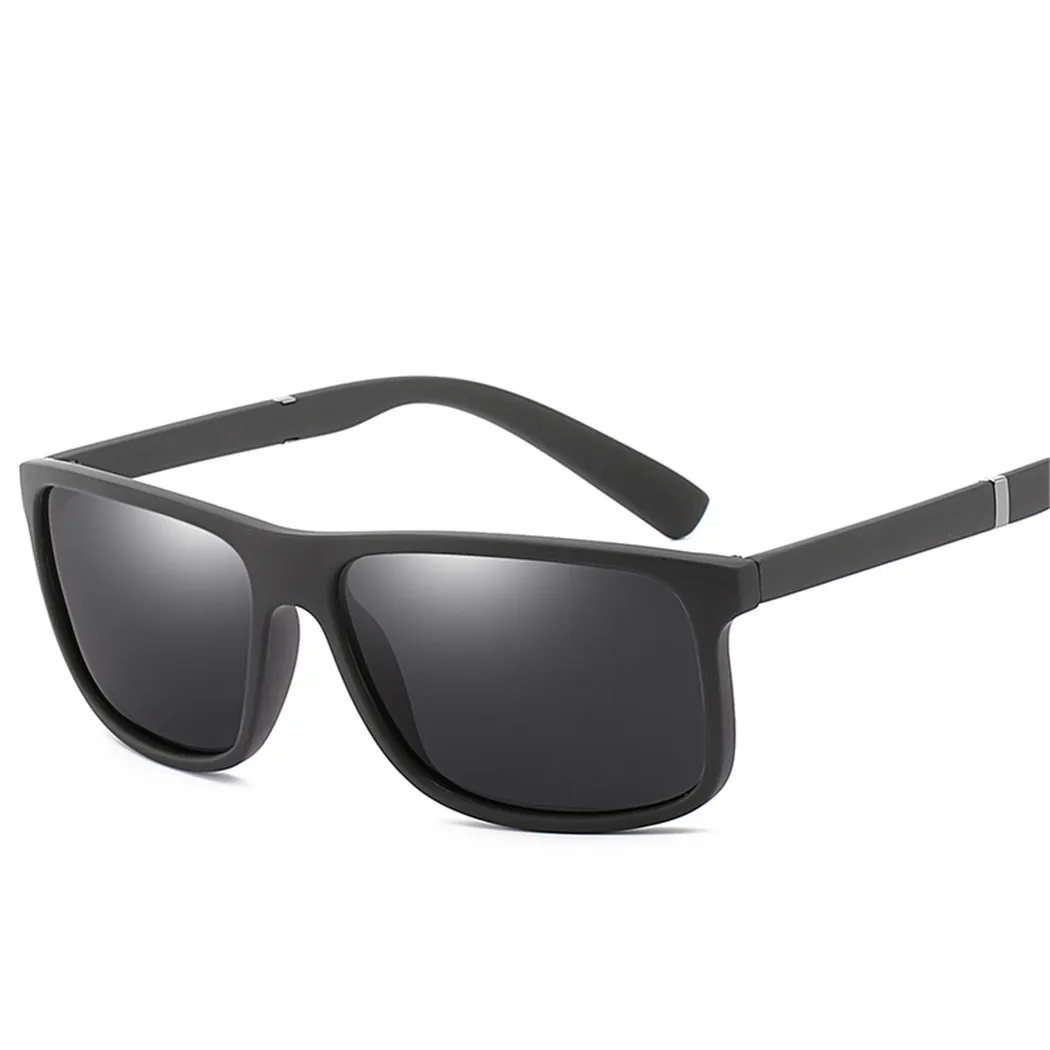 Новые мужские солнечные очки в ретро-стиле UV400 солнца квадратная оправа для очков фирменный дизайн дорожные очки для всадника открытый