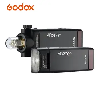 

Portable Godox AD200Pro 200W Pocket Speedlite Flash TTL Flash with Flash Head for Nikon Sony Fujifilm Pentax Canon EOS Cameras