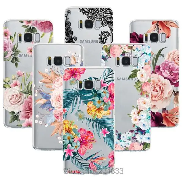 

C-ku Flower Mandala Lotus Soft TPU Case For Samsung Galaxy S10 PLUS S10E J4 J6 S8 S9 A8 2018 A6 A7 A9 GEL Skin Cover Luxury 1pcs