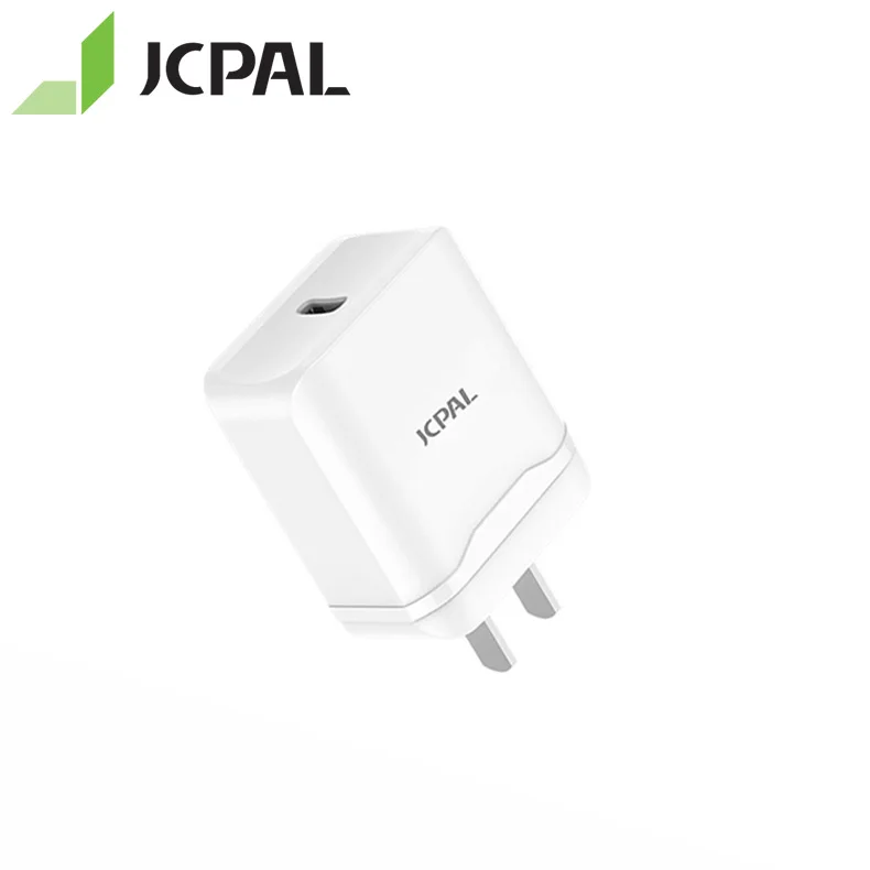 JCPAL USB C PD зарядное устройство 18 Вт Type QC3.0 для iPhone XS Max в розничной упаковке|Зарядные