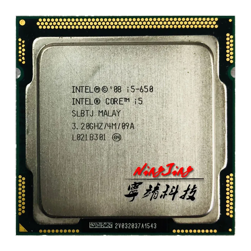 Двухъядерный процессор Intel Core i5-650 i5 650 3,2 ГГц 4M 73W LGA 1156