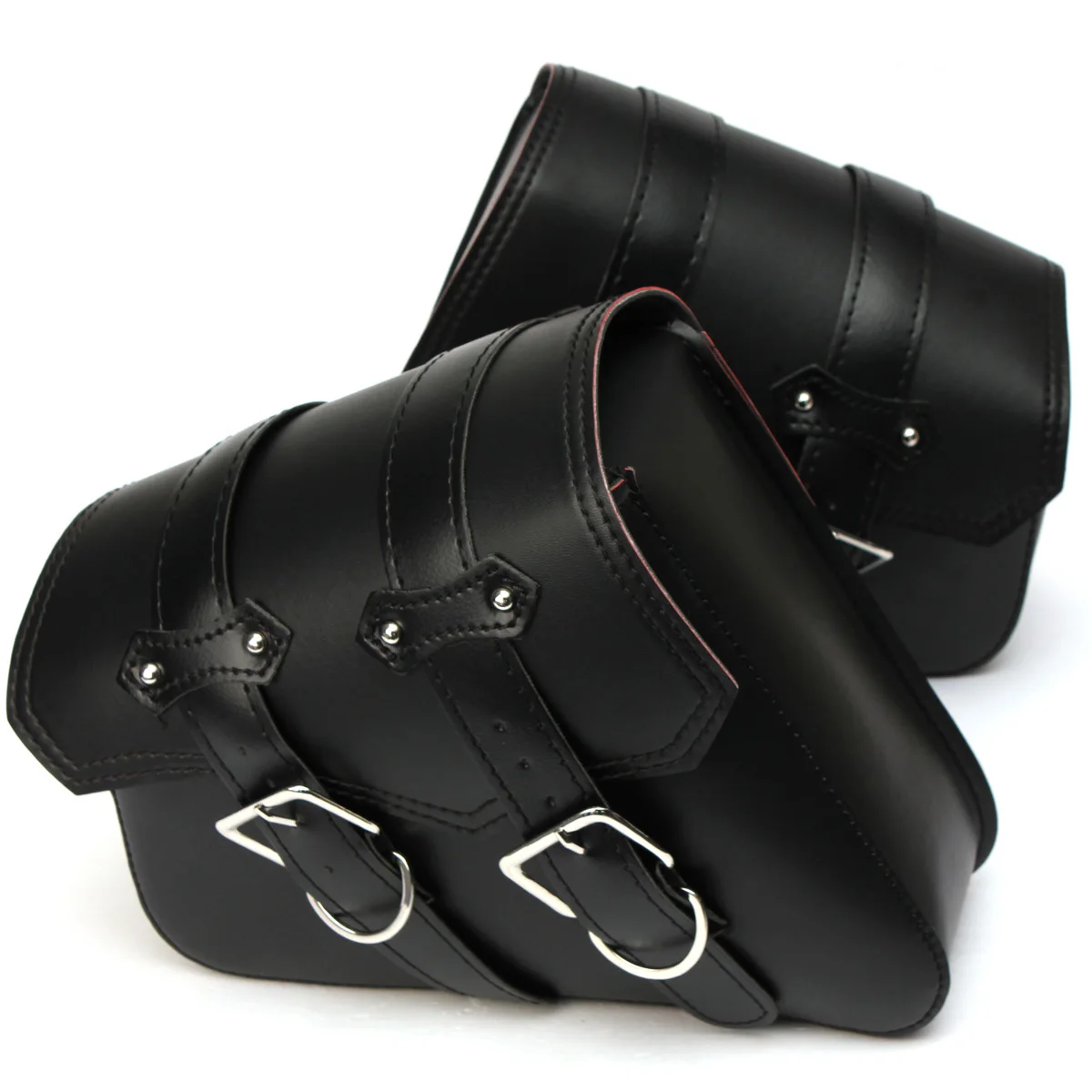 1 пара черные мотоциклетные сумки для седла под сиденьем боковые Инструменты сумка для Harley Davidson Cruiser мотоцикл