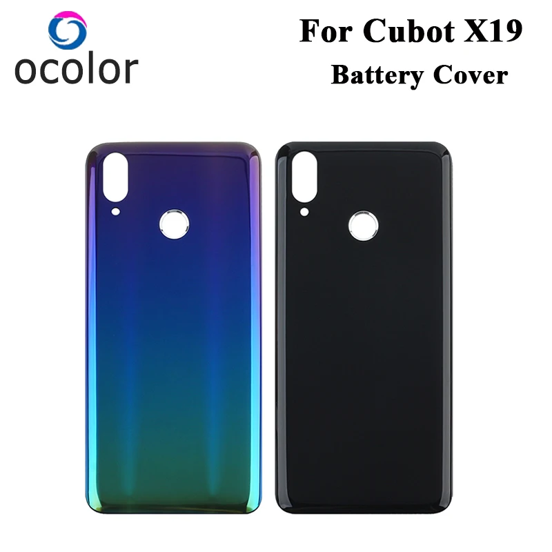 

ocolor Cubot X19 Battery Cover Case Durable Protective Back Case Housing Replacement Shell For Cubot X19 Phone Accessories