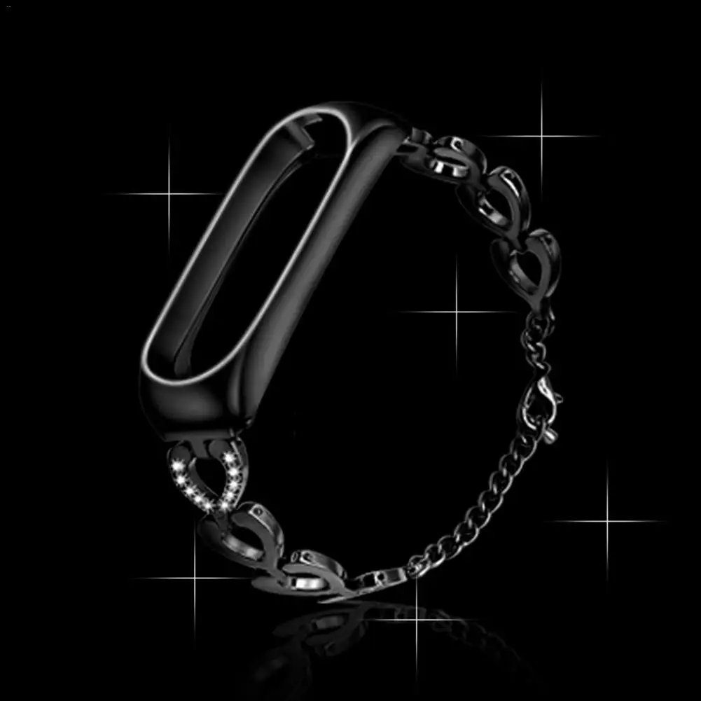  Zinc Alloy Wristband For Xiaomi Band 3 4 Bracelet Smart Watch Replacement Band For Mi Band 3 4/Mi B - 33012547552