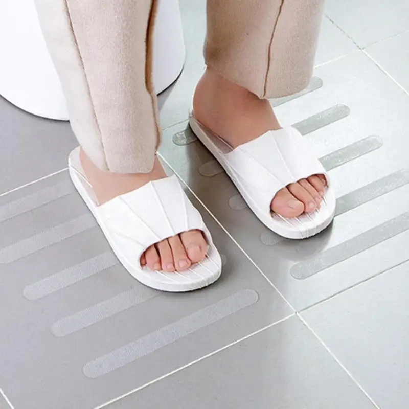 

5pcs Anti Slip Bath Mat Waterproof Adhesive Bath Grip Stickers Safety Flooring Tape Mat Pad Non Slip Shower Strips For Bathroom
