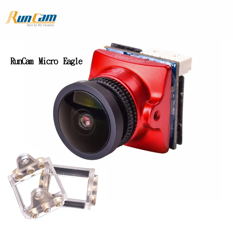 

RunCam Micro Eagle 1/1.8" CMOS 800TVL Global WDR 16:9/4:3 Switchable FPV Camera for Drone RC Multicopter Part Accs W/ Bracket