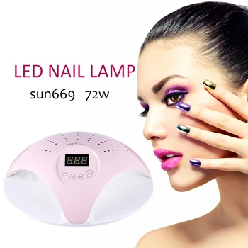 

Abody 72W UV LED Lamp Gel Nail Lamp Nail Dryer For Nails All Gel Polish Sensor Sun Led Light Nail Art Manicure Tools