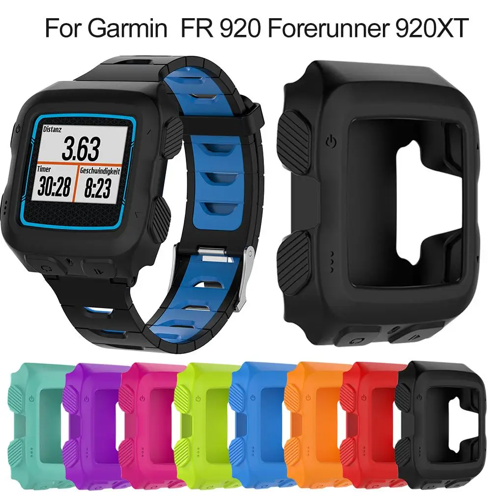 

Silicone Protector Case Cover For Garmin FR 920 Anti-Scratch Protective Shell For Garmin Forerunner 920XT GPS Sports Watch