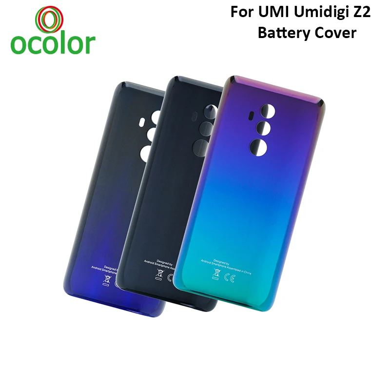 Чехол ocolor для UMI Umidigi Z2, защитный чехол для батареи, задняя крышка для UMI Umidigi Z2, специальное издание, чехол для батареи, 3 цвета