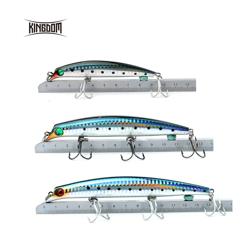 Kingdom Hot Floating Minnow Fishing Lures 95mm 8.1g 120mm 15.3g 130mm 21g Hard Baits High Quality wobblers Fishing tackle pesca Kingdom Hot Floating Minnow Fishing Lures 95mm 8.1g 120mm 15.3g 130mm 21g Hard Baits High Quality wobblers Fishing tackle pesca