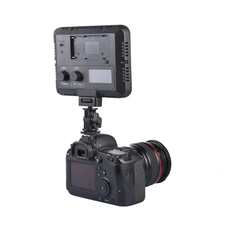 

96 LED Phone Video Light Photo Lighting on Camera Hot Shoe LED Lamp for iPhone Xs Max X 8 Camcorder Canon Nikon DSLR