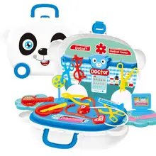 Детский доктор игрушки ролевые игры игрушка доктор набор детские игрушки Развивающие детские игрушки для детей Моделирование Медицинский чемодан коробка