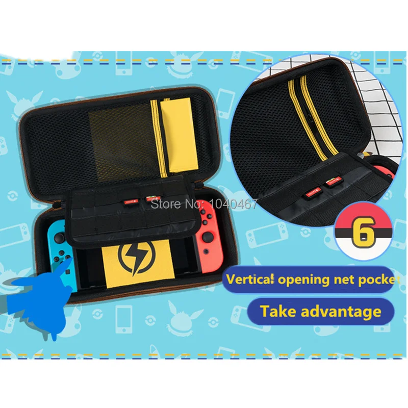 Чехол-сумка для переноски для хранения, чехол-накладка для Nintendo Switch NS Console с жестким кристаллом, защитная крышка из закаленного стекла, защита экрана