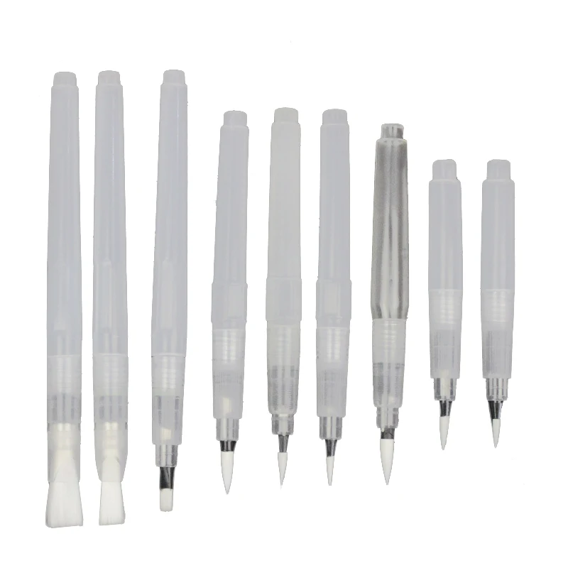 

9pcs/Set Watercolor Brush Pens Watercolor Painting Pen Water Brush Pen Student Durable Art Creative