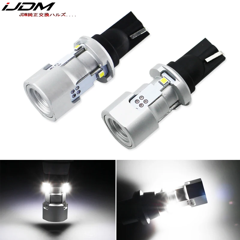 IJDM автомобильная светодиодная лампа T15 LED W16W Canbus OBC 921 912 Светодиодная