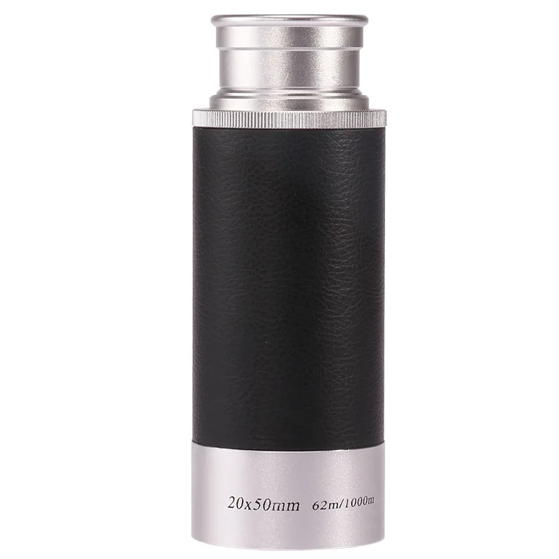 

Portable waterproof Monocular telescope 20X50 Pirate Telescope Hunting BAK4 Metal Bird watching mirror High-power HD Non-slip