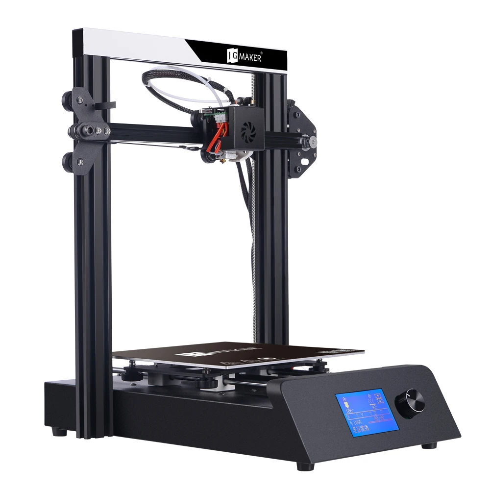 2019 JGAURORA Magic DIY дизайн 3d принтер комплект ЖК экран 10 150 мм/сек. скорость печати