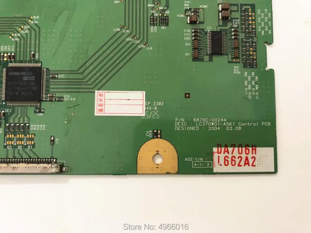 Оригинальный TLM3777 37LBAIW логическая плата 6870C 0024A LC370W01 A5K1 DJ оборудование
