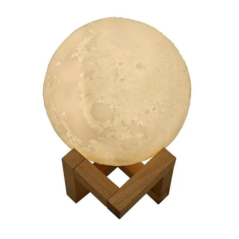 

Hot Sale 880mL 3D Moon Air Humidifier Lamp Aroma Essential Oil Diffuser Air Purifier Mist Maker Night Purifier for Office Home